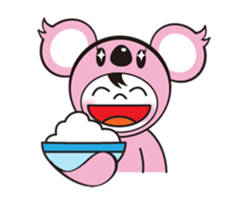 Cute koala sticker #3543404