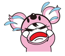 Cute koala sticker #3543413