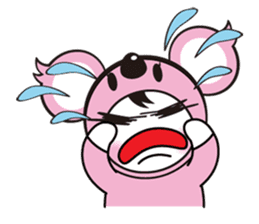 Cute koala sticker #3543413
