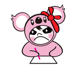 Cute koala sticker #3543422