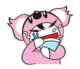 Cute koala sticker #3543424