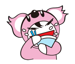 Cute koala sticker #3543424