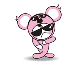 Cute koala sticker #3543433