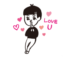 Henoheno moheji sticker #3543556