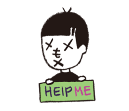 Henoheno moheji sticker #3543565