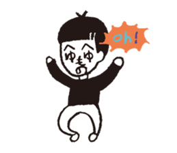 Henoheno moheji sticker #3543568