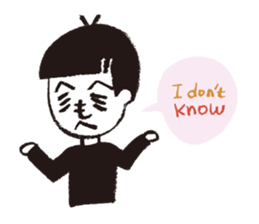 Henoheno moheji sticker #3543572