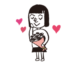 Henoheno moheji sticker #3543575