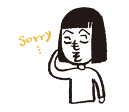 Henoheno moheji sticker #3543586