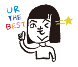 Henoheno moheji sticker #3543591