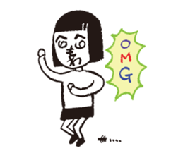 Henoheno moheji sticker #3543592