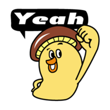 Shiitakeman 2 sticker #3543717