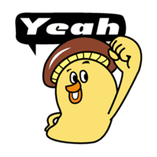 Shiitakeman 2 sticker #3543717