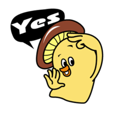 Shiitakeman 2 sticker #3543719