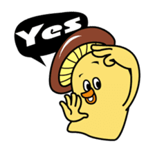 Shiitakeman 2 sticker #3543719