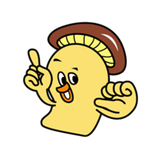 Shiitakeman 2 sticker #3543720