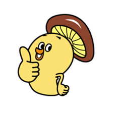 Shiitakeman 2 sticker #3543724