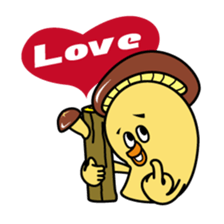 Shiitakeman 2 sticker #3543728