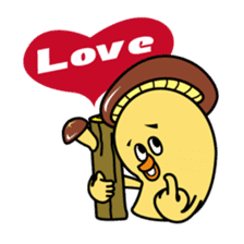 Shiitakeman 2 sticker #3543728