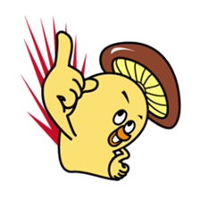 Shiitakeman 2 sticker #3543732