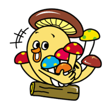 Shiitakeman 2 sticker #3543735