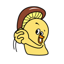 Shiitakeman 2 sticker #3543738