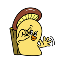 Shiitakeman 2 sticker #3543740