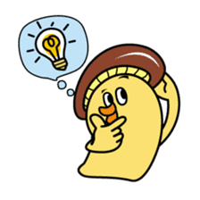 Shiitakeman 2 sticker #3543742