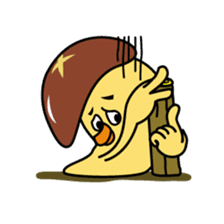 Shiitakeman 2 sticker #3543752