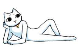 Disgustingly Cute Cat sticker #3544037