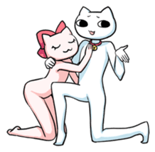 Disgustingly Cute Cat sticker #3544043