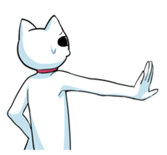 Disgustingly Cute Cat sticker #3544052