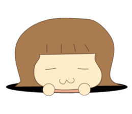 HappyGirl Ver. English sticker #3544169