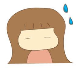 HappyGirl Ver. English sticker #3544176