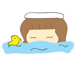 HappyGirl Ver. English sticker #3544182