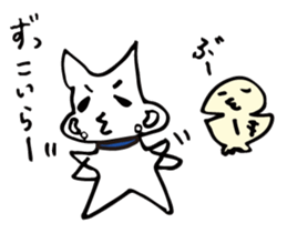 fish and cat works sticker #3544284