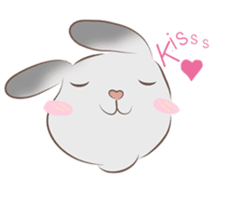 Mameow and Chaeuy The Rabbit sticker #3544434