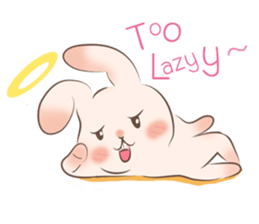 Mameow and Chaeuy The Rabbit sticker #3544443