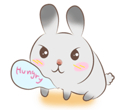 Mameow and Chaeuy The Rabbit sticker #3544447