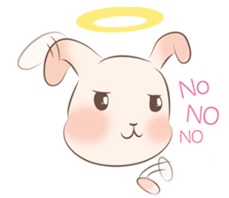 Mameow and Chaeuy The Rabbit sticker #3544457