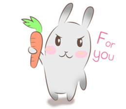 Mameow and Chaeuy The Rabbit sticker #3544458