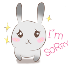 Mameow and Chaeuy The Rabbit sticker #3544463