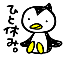 The Penguin Brothers  Pinkie & Chitchi 2 sticker #3544844