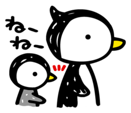 The Penguin Brothers  Pinkie & Chitchi 2 sticker #3544870
