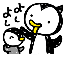 The Penguin Brothers  Pinkie & Chitchi 2 sticker #3544871