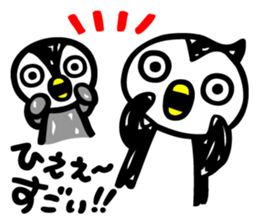 The Penguin Brothers  Pinkie & Chitchi 2 sticker #3544873