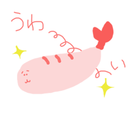 Selfish shrimp sticker #3544948