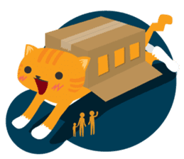 why ? cats. Why is your name "WHY"? sticker #3545157