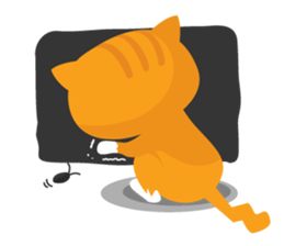 why ? cats. Why is your name "WHY"? sticker #3545164