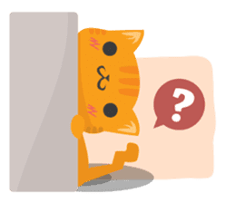 why ? cats. Why is your name "WHY"? sticker #3545167